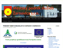 Tablet Screenshot of mspszc.sk